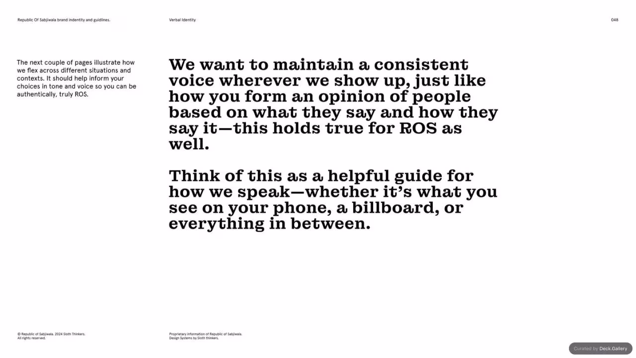 Republic of Sabjiwala Brand Guidelines 2024, slide 48