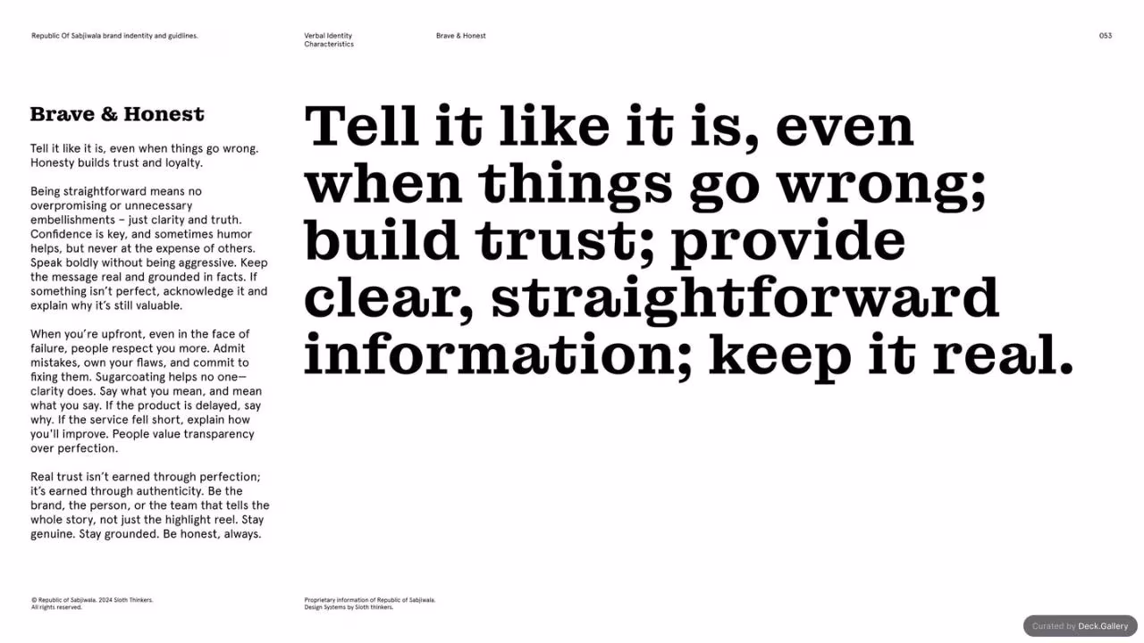 Republic of Sabjiwala Brand Guidelines 2024, slide 53