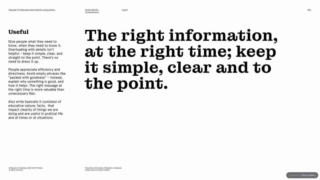 Republic of Sabjiwala Brand Guidelines 2024, slide 56