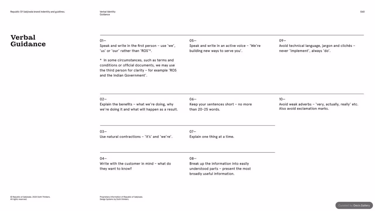 Republic of Sabjiwala Brand Guidelines 2024, slide 60