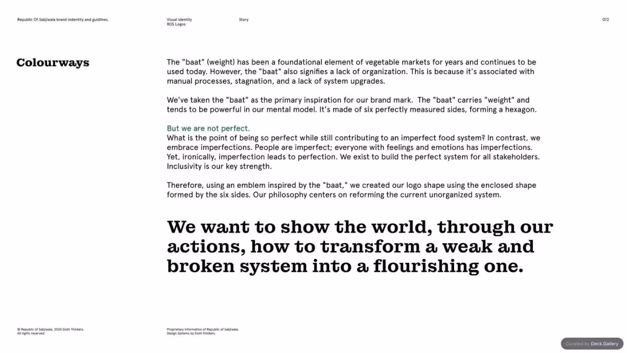 Republic of Sabjiwala Brand Guidelines 2024, slide 72