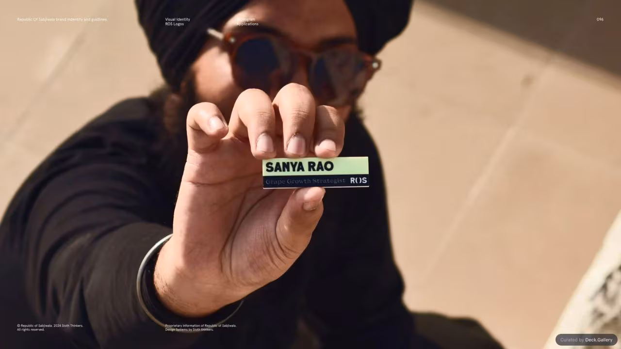 Republic of Sabjiwala Brand Guidelines 2024, slide 96