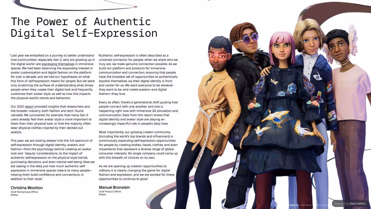 Roblox Fashion & Beauty Trends 2025, slide 2