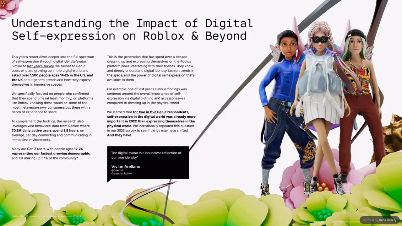 Roblox Fashion & Beauty Trends 2025, slide 5