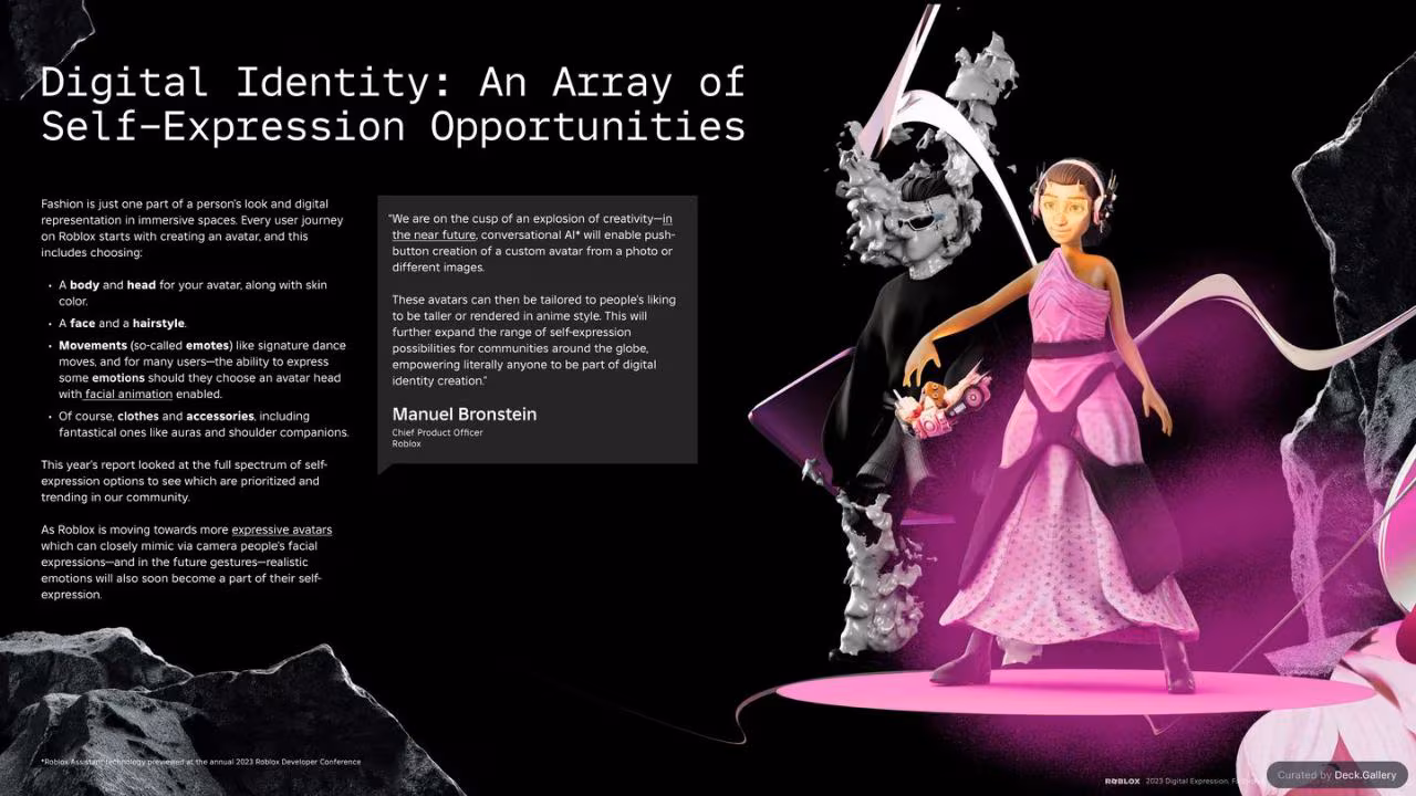 Roblox Fashion & Beauty Trends 2025, slide 9
