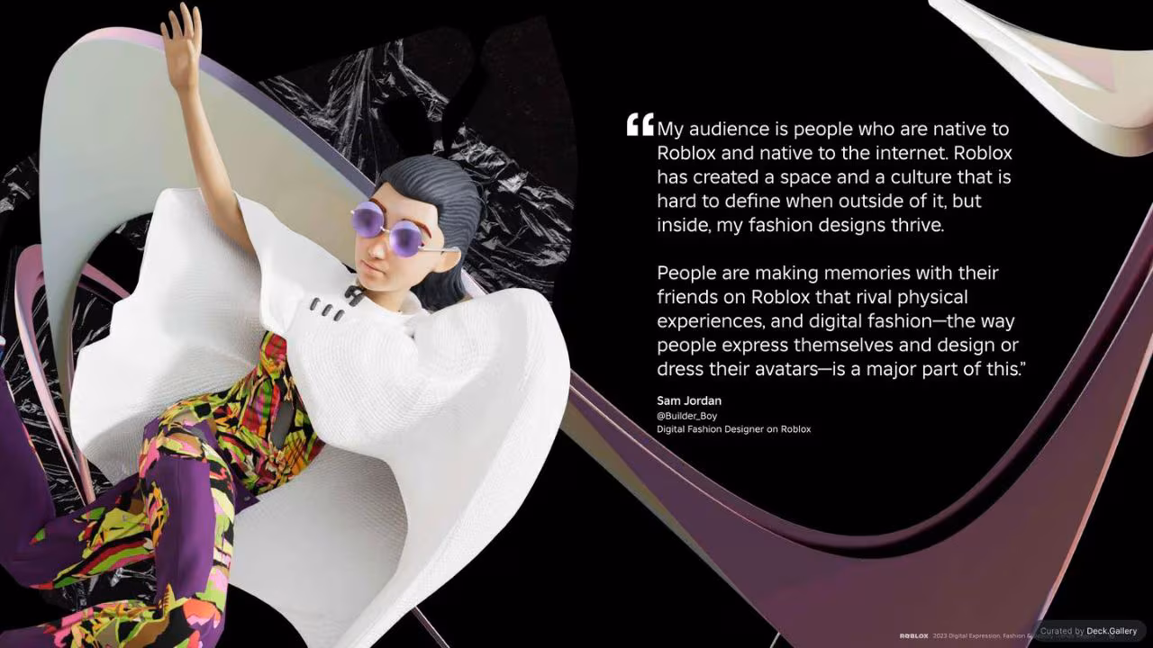 Roblox Fashion & Beauty Trends 2025, slide 11