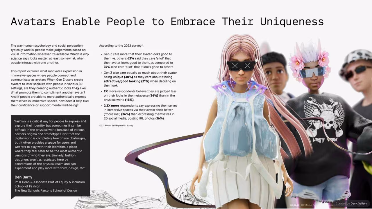 Roblox Fashion & Beauty Trends 2025, slide 16