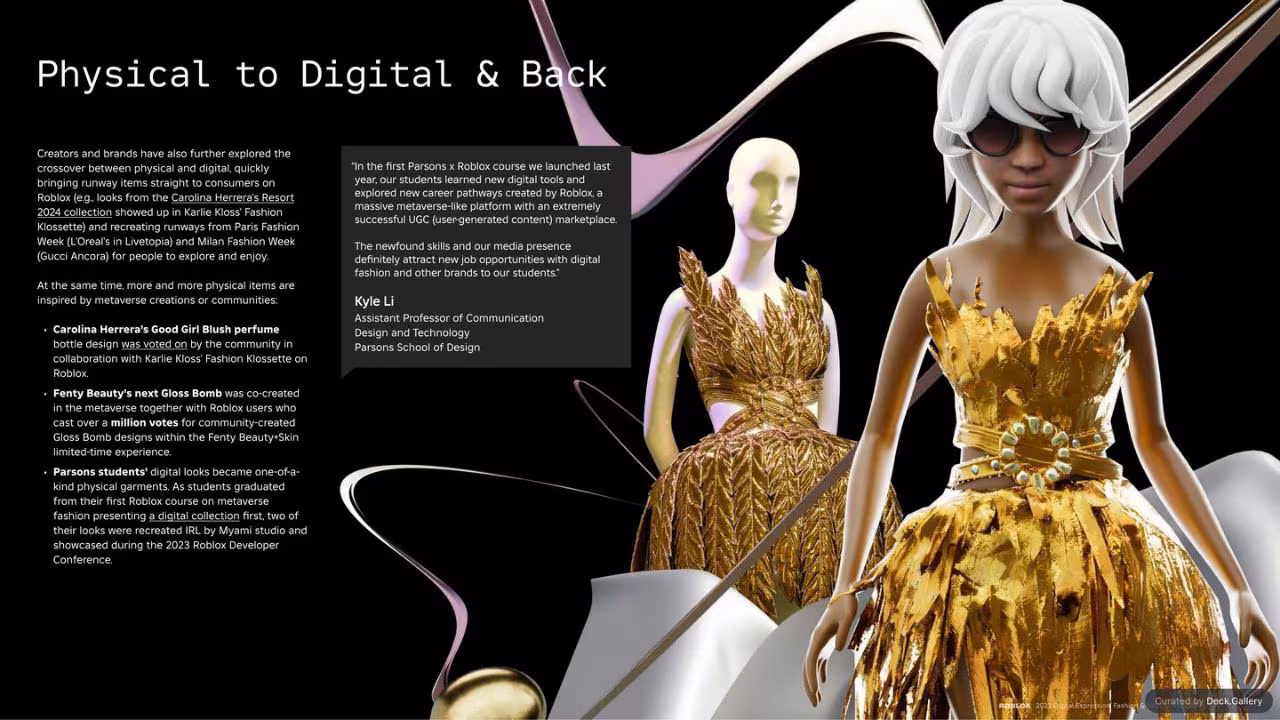 Roblox Fashion & Beauty Trends 2025, slide 24
