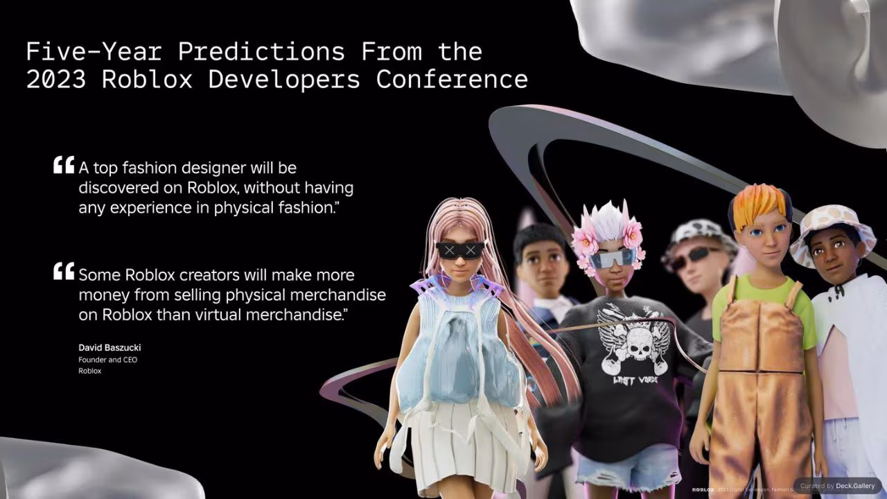 Roblox Fashion & Beauty Trends 2025, slide 25