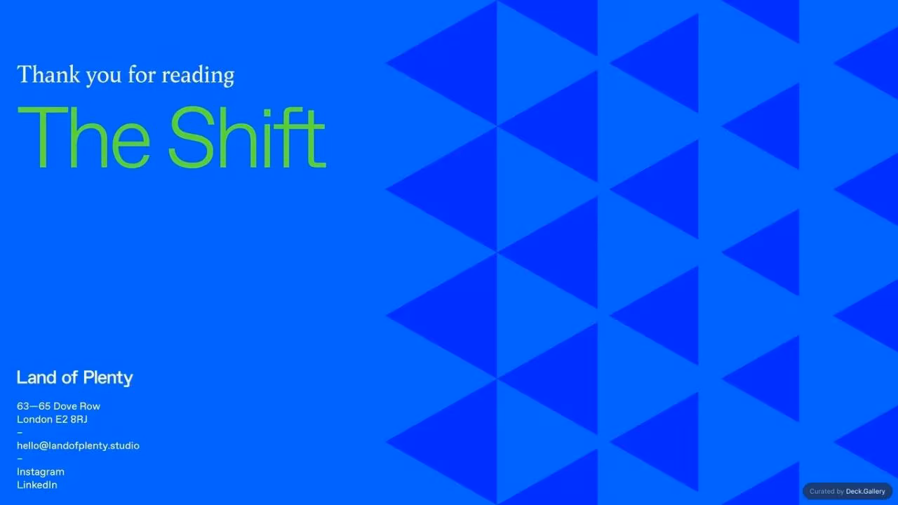 The Shift Hospitality EDI Deck 2024, slide 13