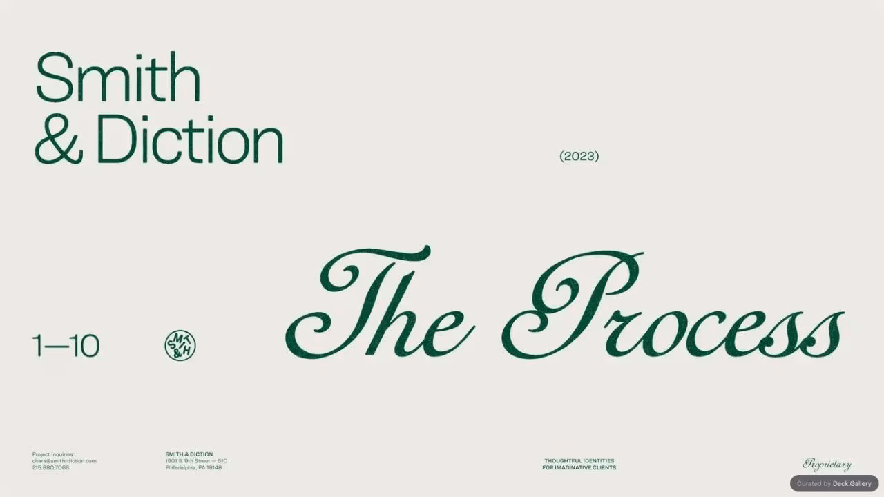 Smith & Diction Process Deck 2023, slide 2