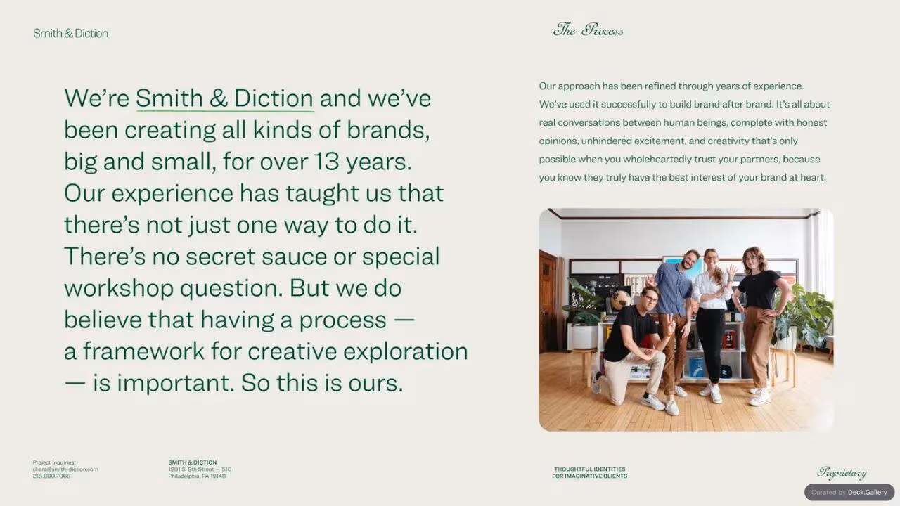 Smith & Diction Process Deck 2023, slide 5
