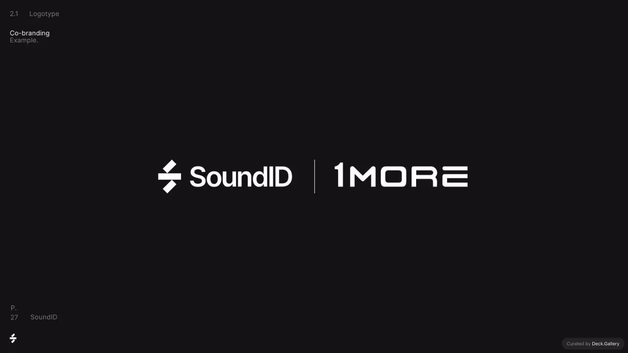 SoundID Brand Book, slide 27
