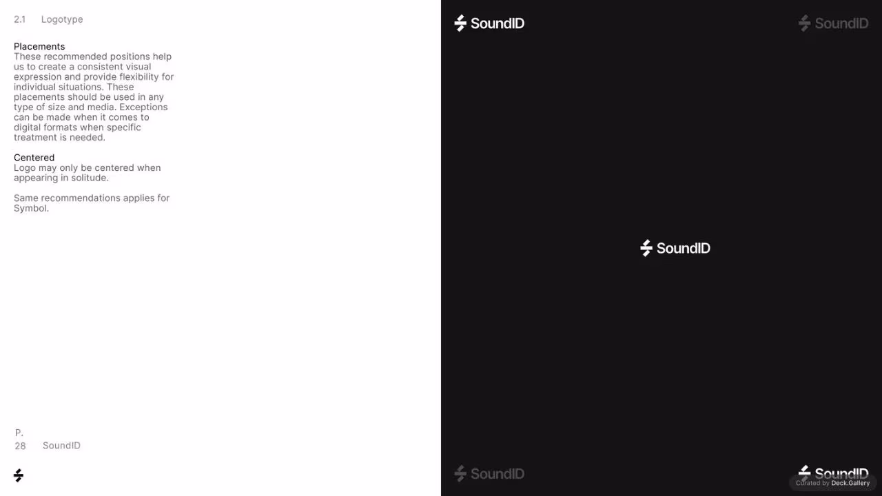 SoundID Brand Book, slide 28