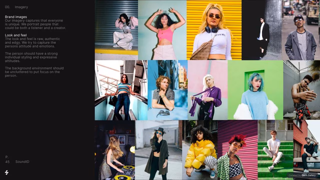 SoundID Brand Book, slide 45