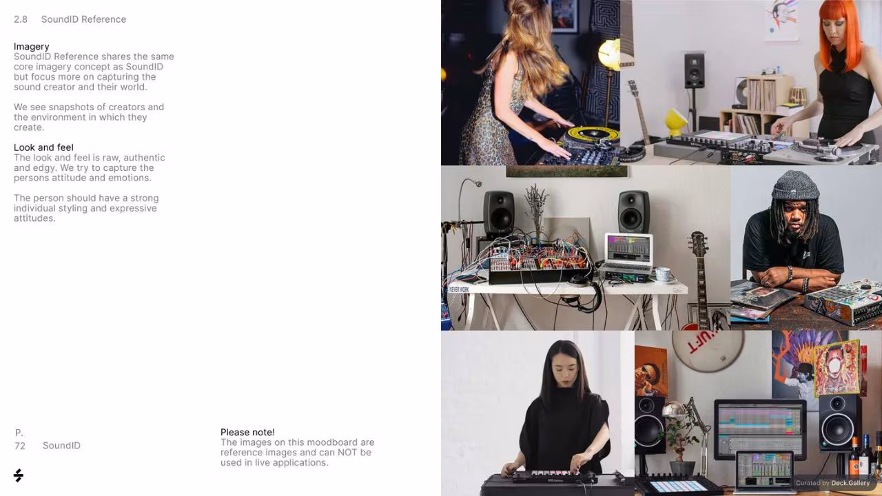 SoundID Brand Book, slide 72