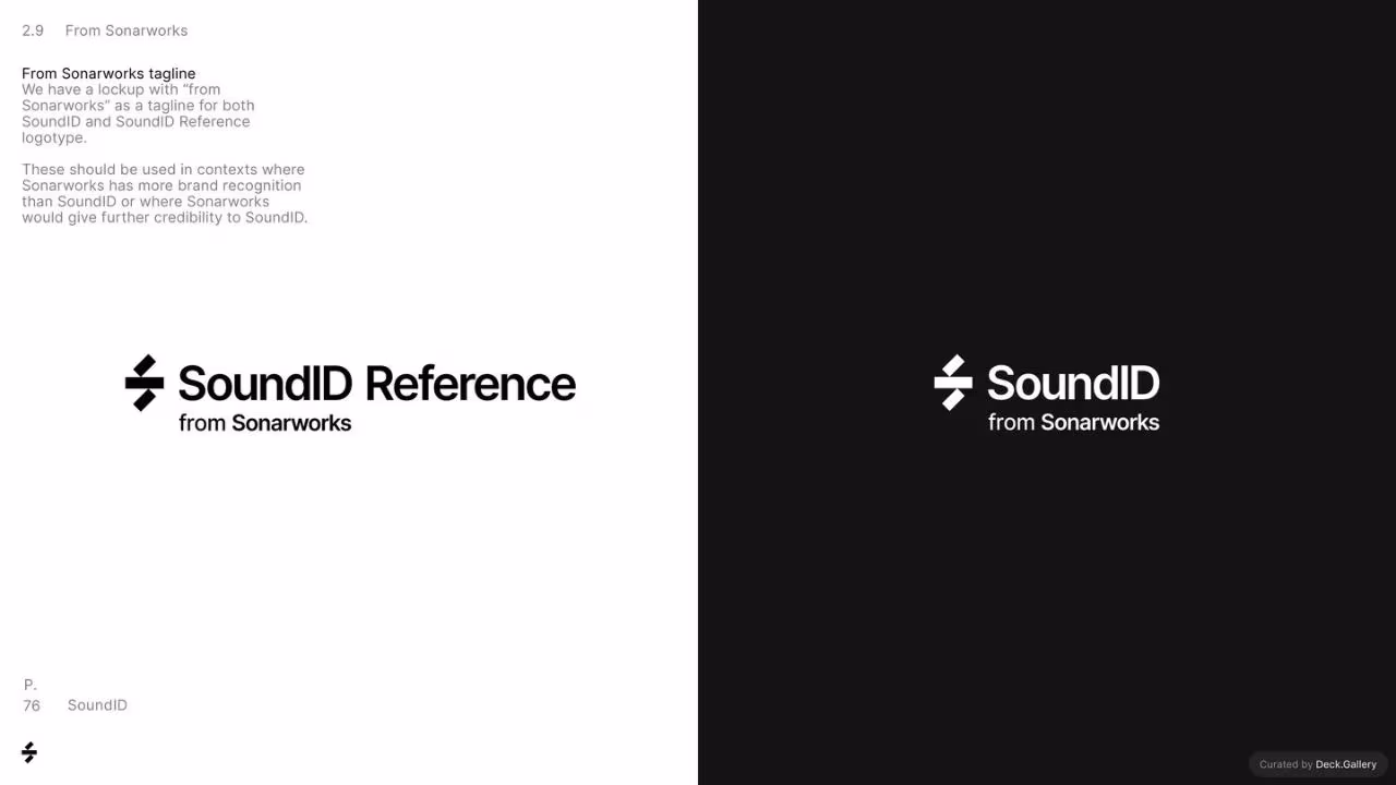 SoundID Brand Book, slide 76