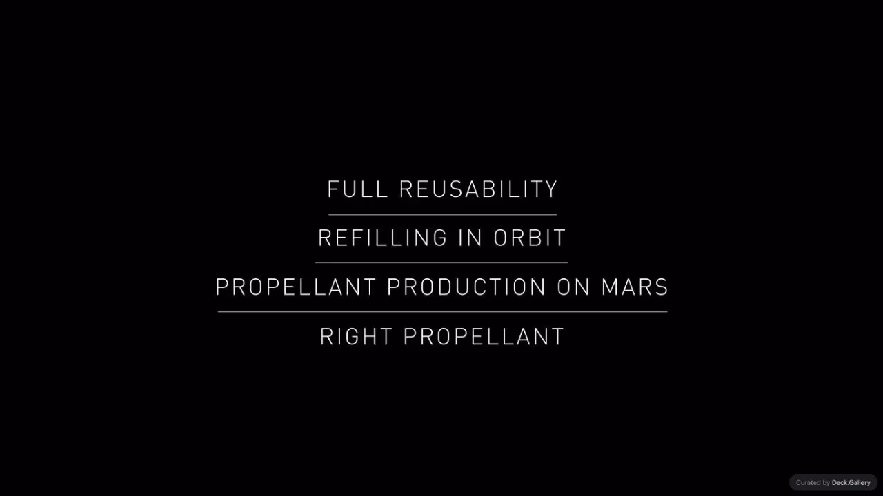 Making Life Multiplanetary: SpaceX 2016, slide 13