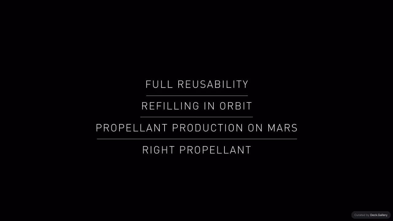 Making Life Multiplanetary: SpaceX 2016, slide 23