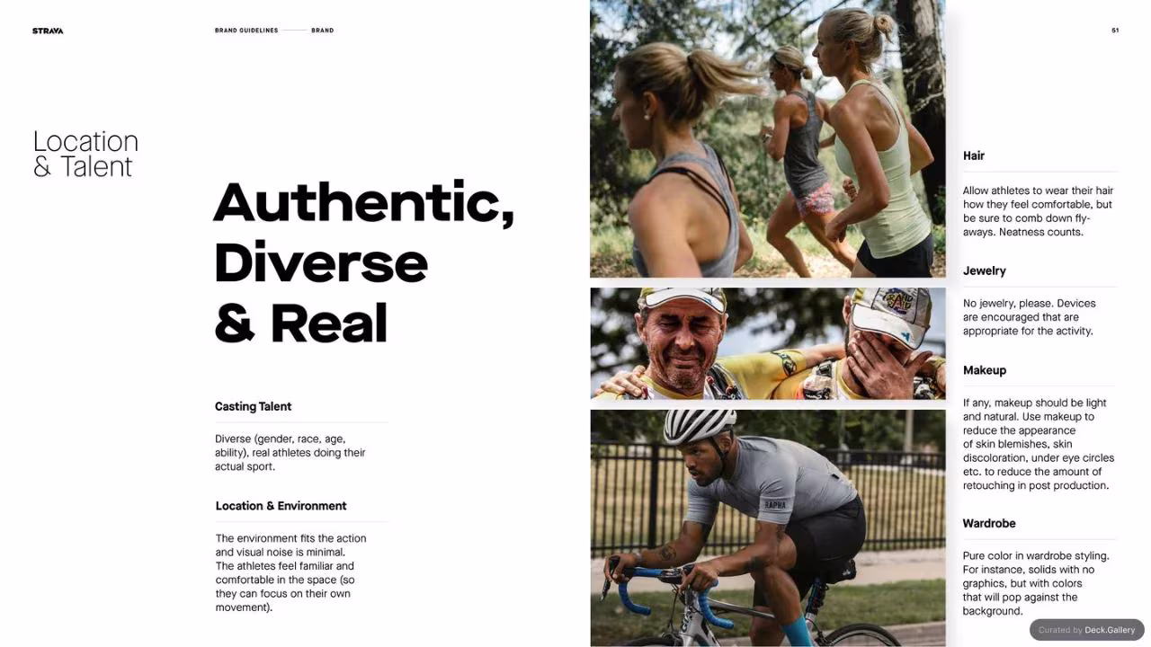 Strava Brand Guidelines 2021, slide 51