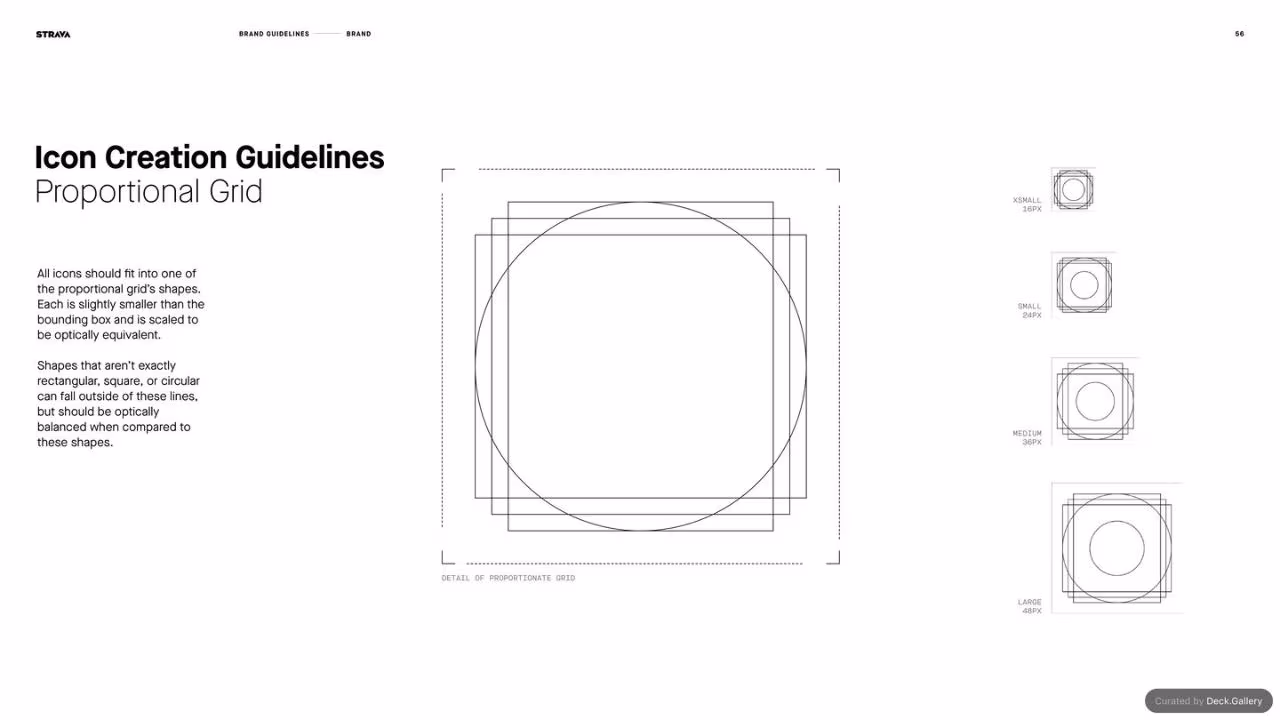 Strava Brand Guidelines 2021, slide 56