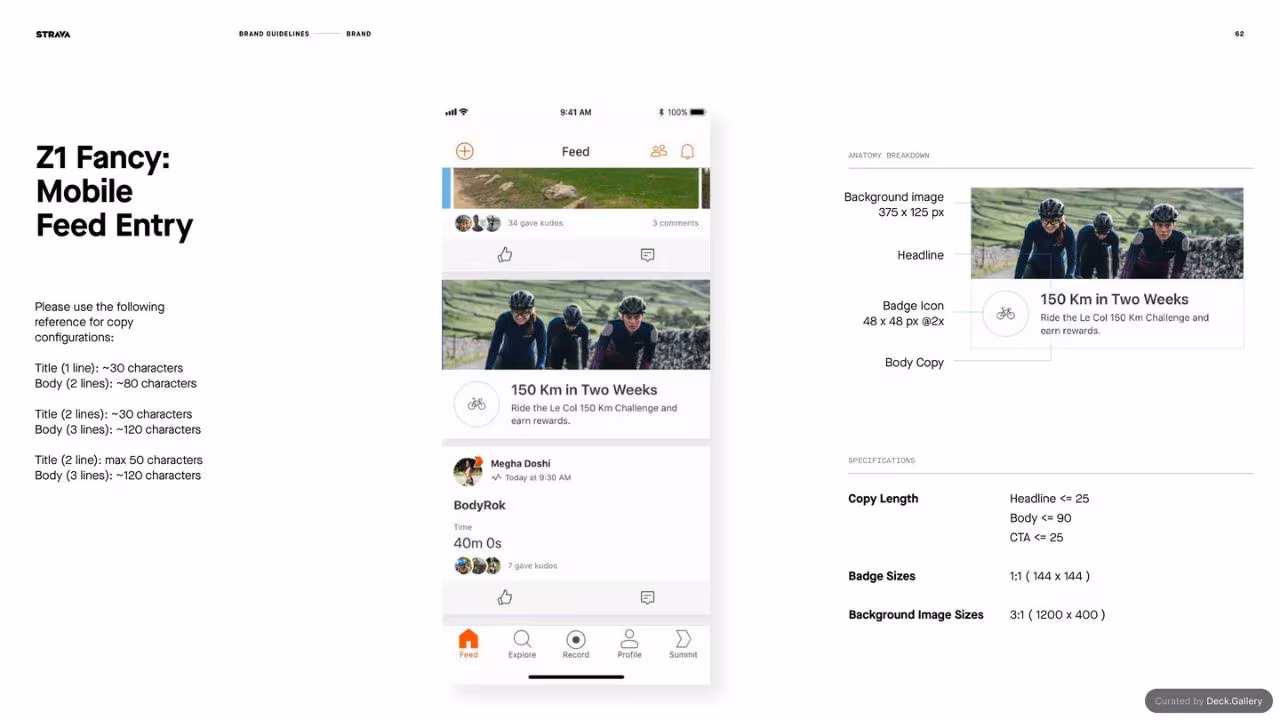 Strava Brand Guidelines 2021, slide 62