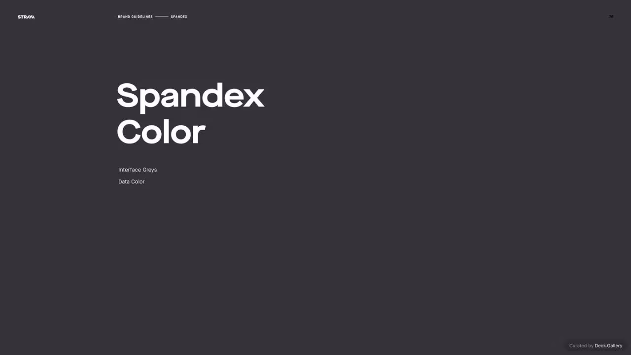 Strava Brand Guidelines 2021, slide 76