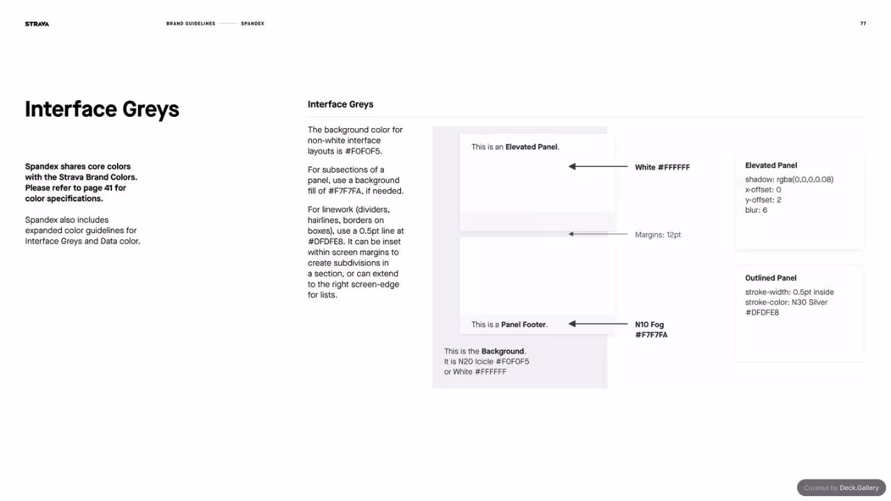 Strava Brand Guidelines 2021, slide 77