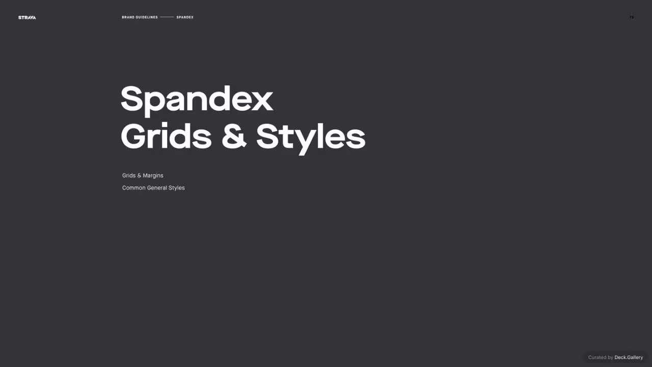 Strava Brand Guidelines 2021, slide 79