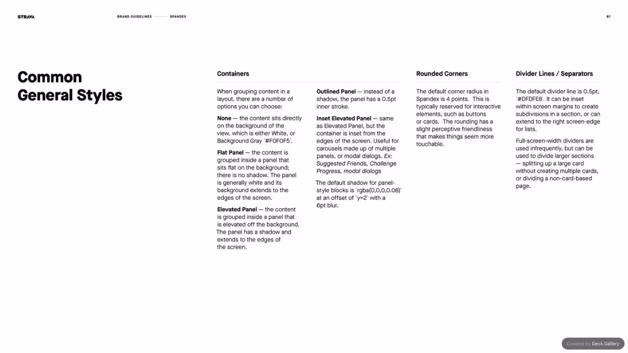 Strava Brand Guidelines 2021, slide 81