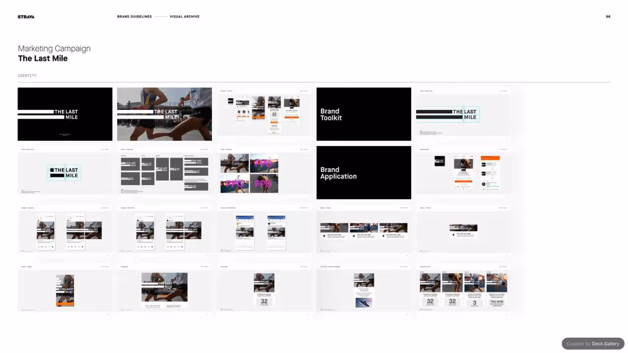 Strava Brand Guidelines 2021, slide 96