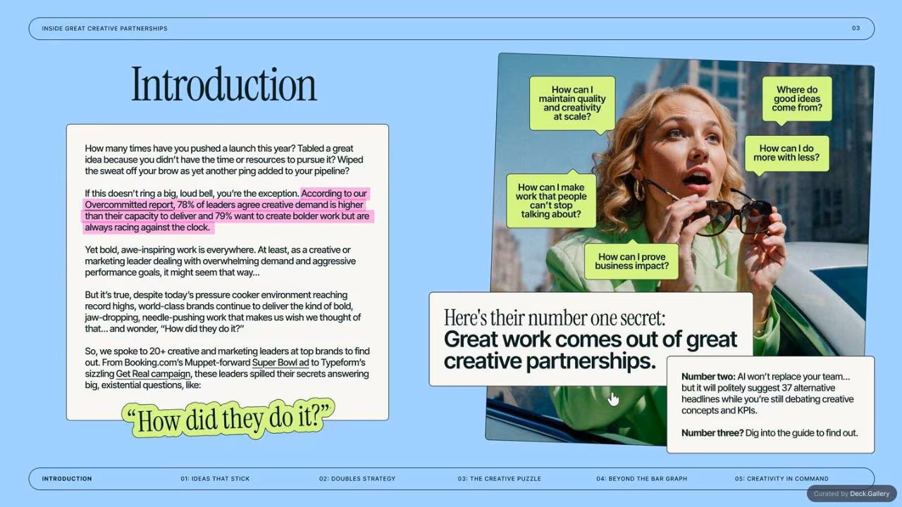 Inside GREAT Creative Partnerships: Superside 2025, slide 3