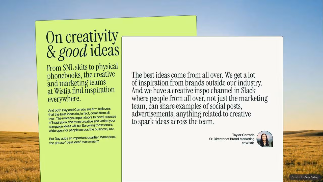 Inside GREAT Creative Partnerships: Superside 2025, slide 7