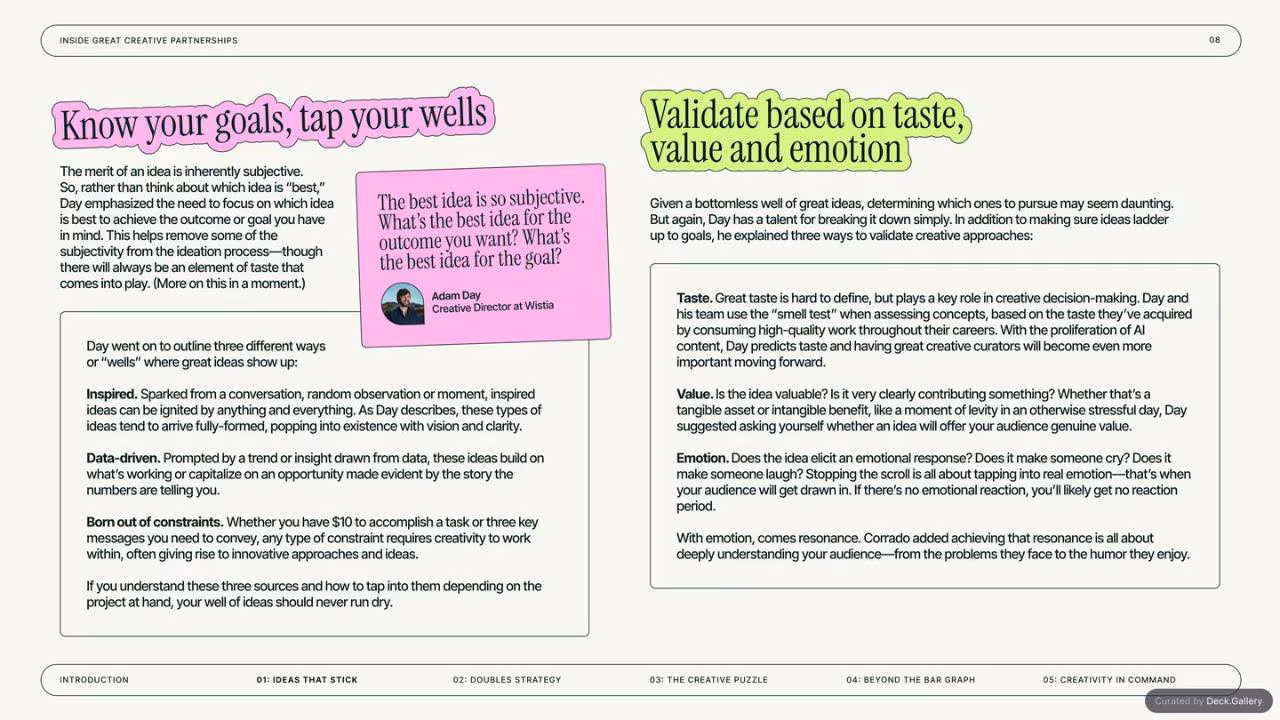 Inside GREAT Creative Partnerships: Superside 2025, slide 8
