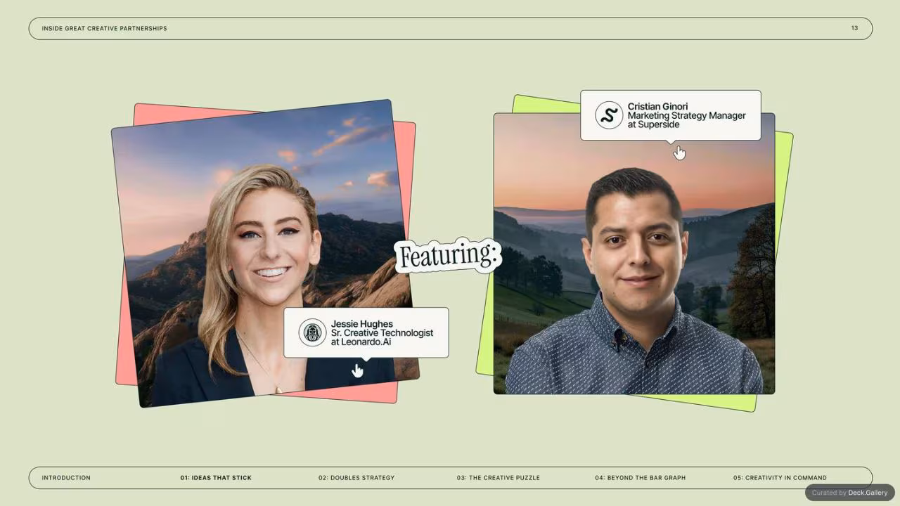 Inside GREAT Creative Partnerships: Superside 2025, slide 13