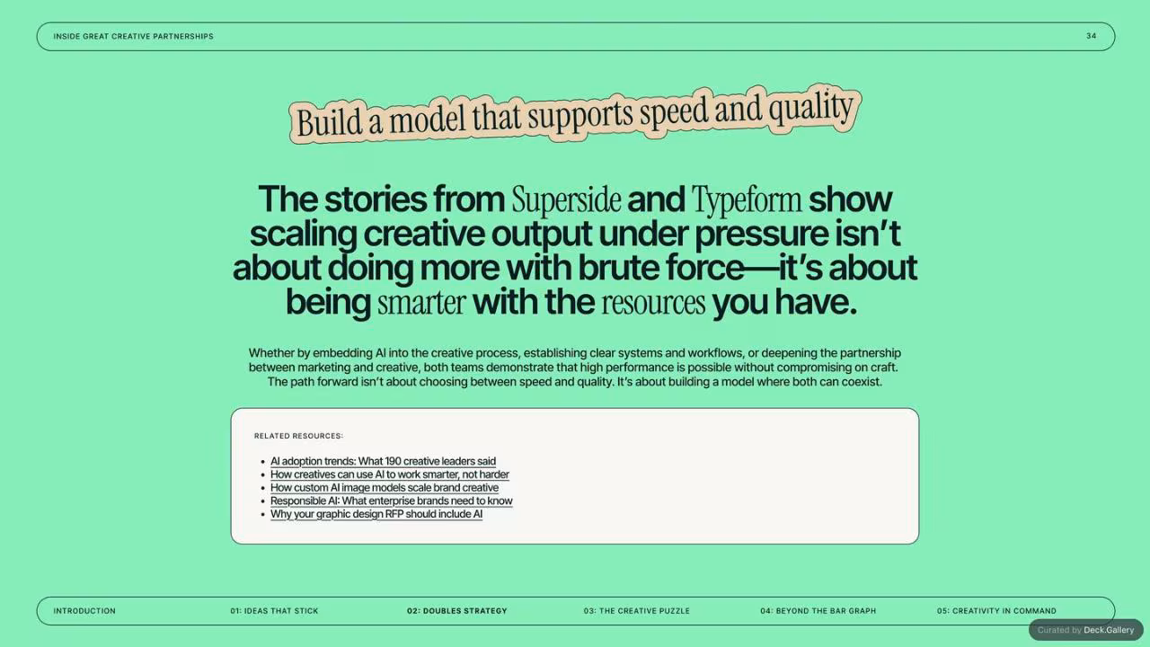 Inside GREAT Creative Partnerships: Superside 2025, slide 34