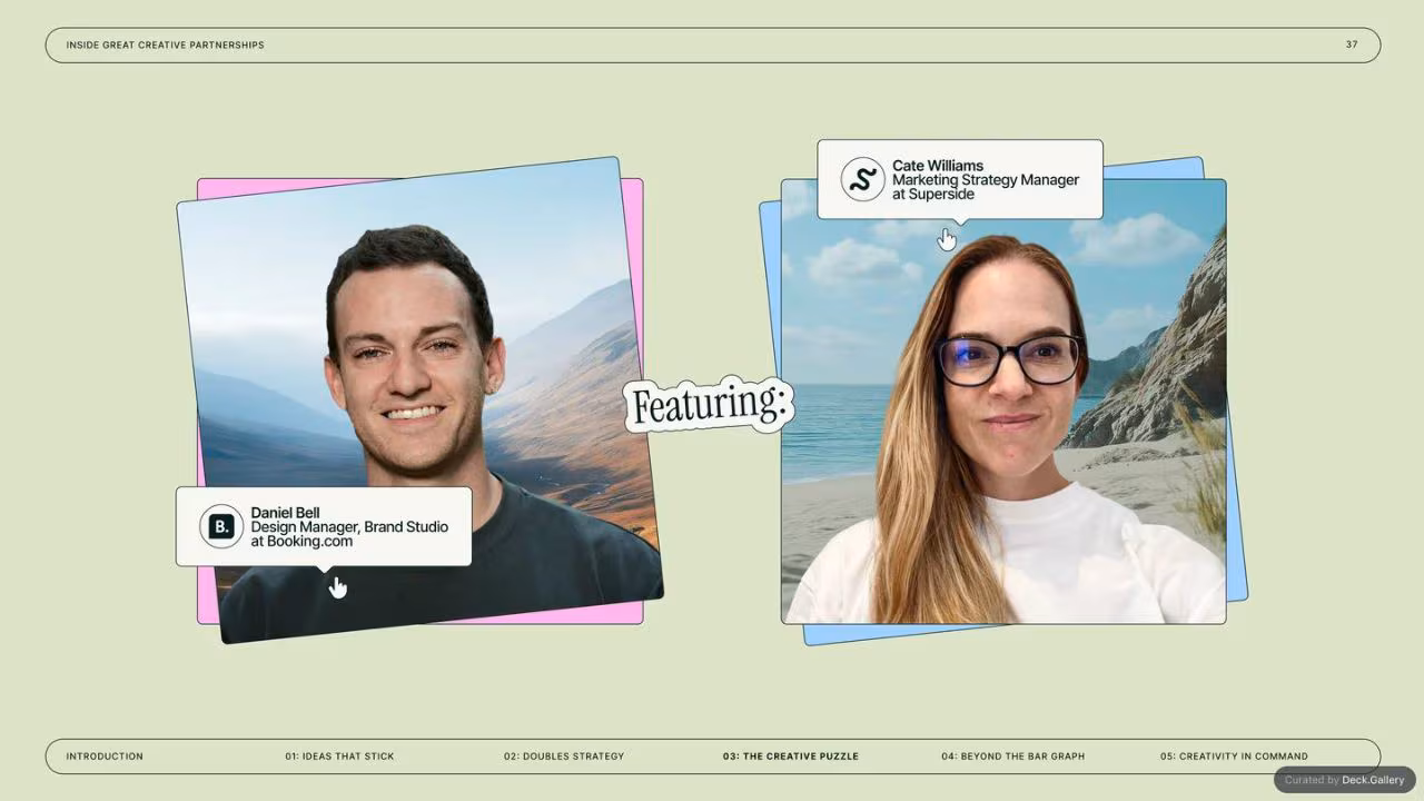Inside GREAT Creative Partnerships: Superside 2025, slide 37