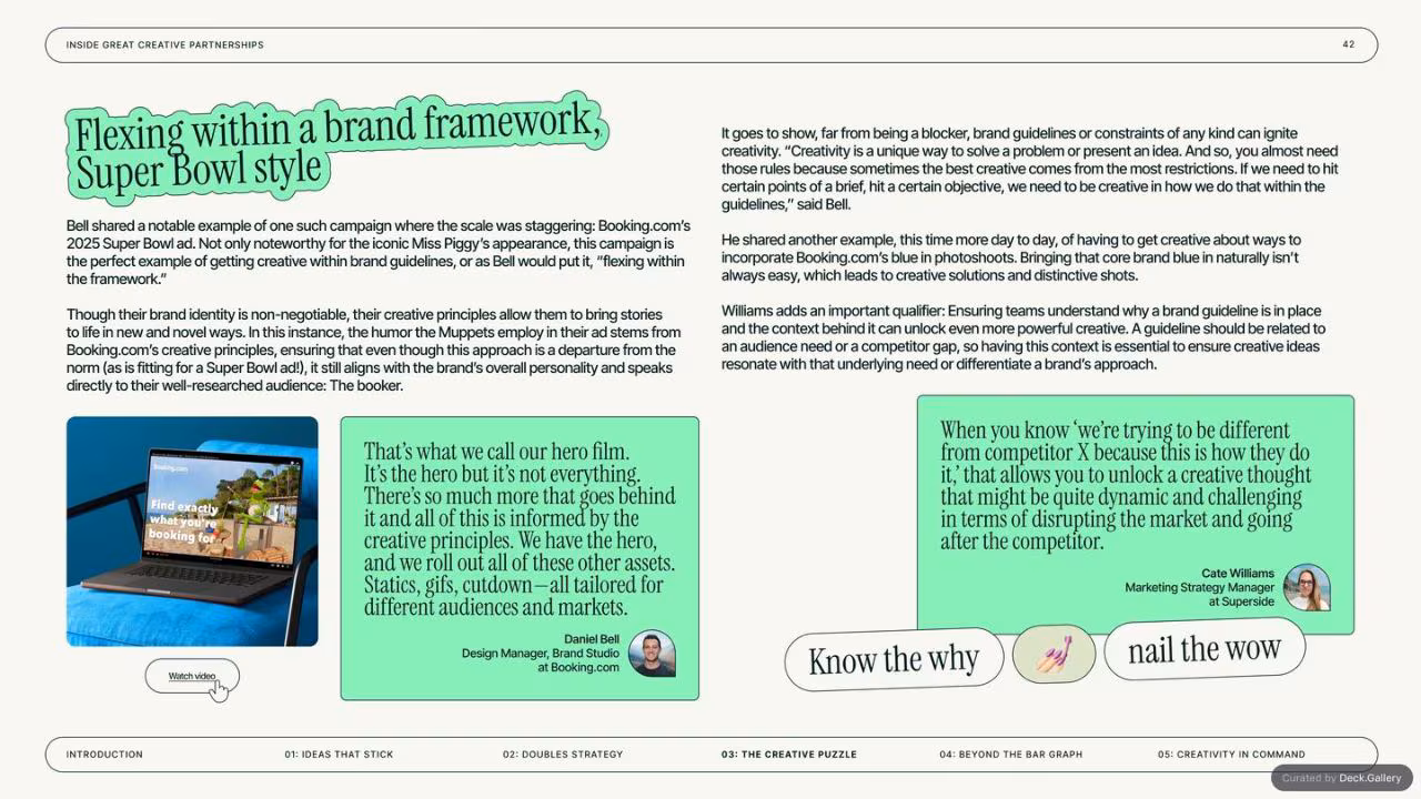Inside GREAT Creative Partnerships: Superside 2025, slide 42