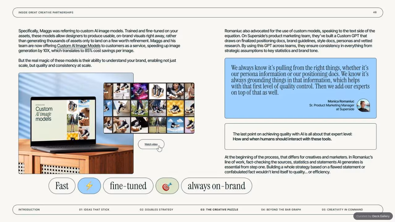 Inside GREAT Creative Partnerships: Superside 2025, slide 48