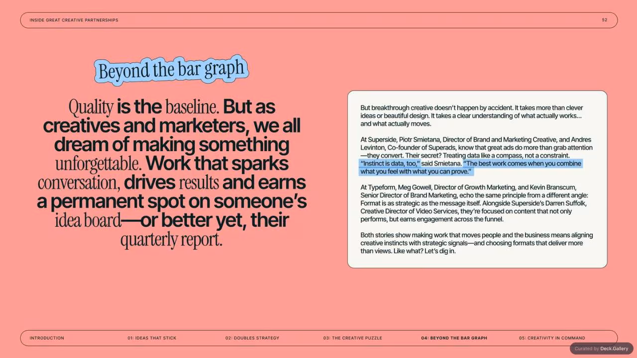 Inside GREAT Creative Partnerships: Superside 2025, slide 52