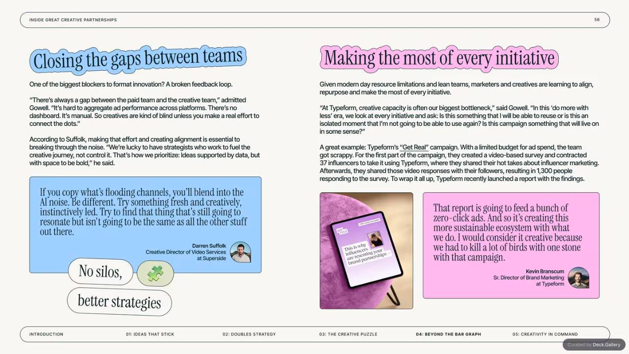 Inside GREAT Creative Partnerships: Superside 2025, slide 56