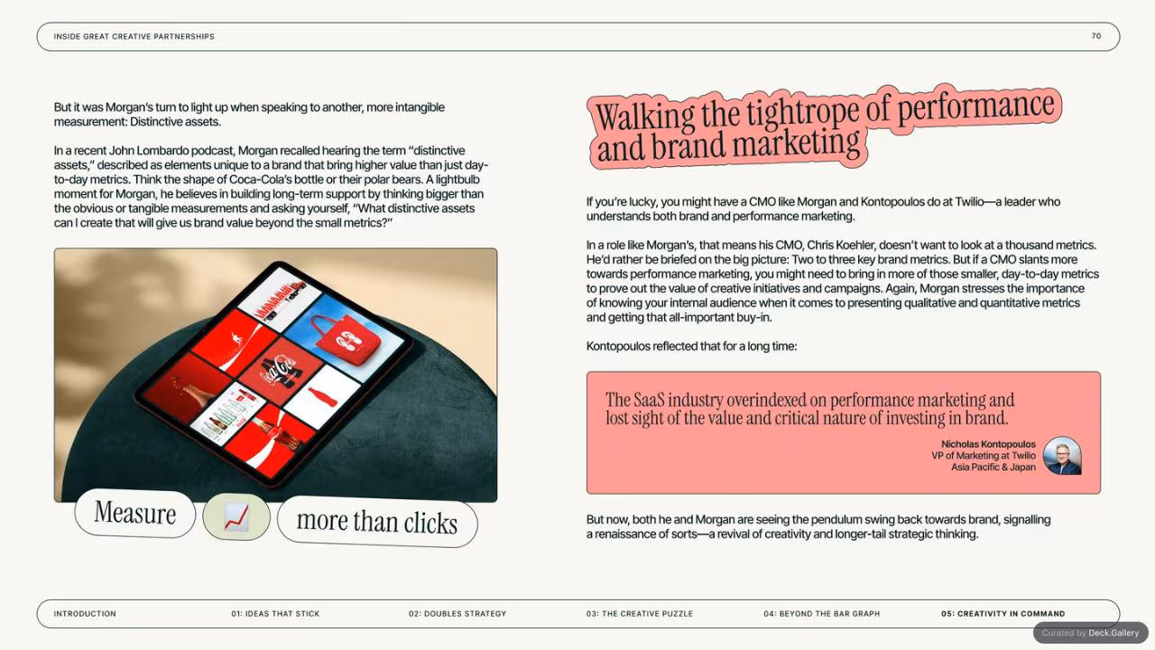 Inside GREAT Creative Partnerships: Superside 2025, slide 70