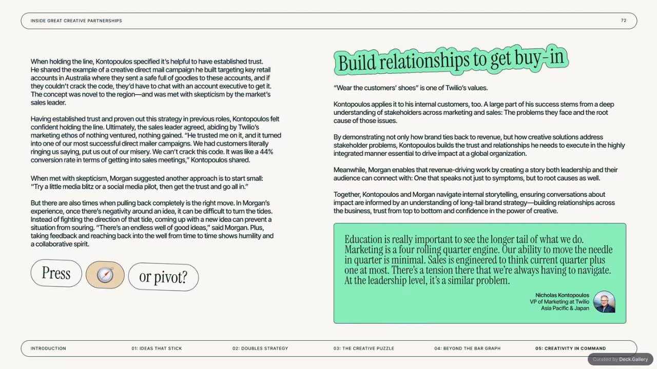 Inside GREAT Creative Partnerships: Superside 2025, slide 72