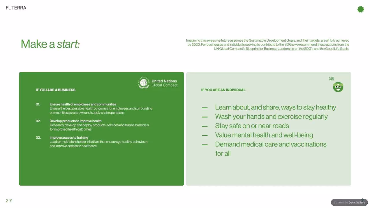 Futerra: The Awesome Anthropocene Goals, slide 27