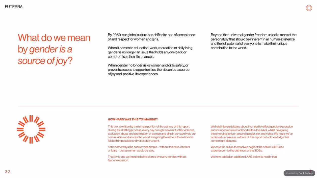 Futerra: The Awesome Anthropocene Goals, slide 33