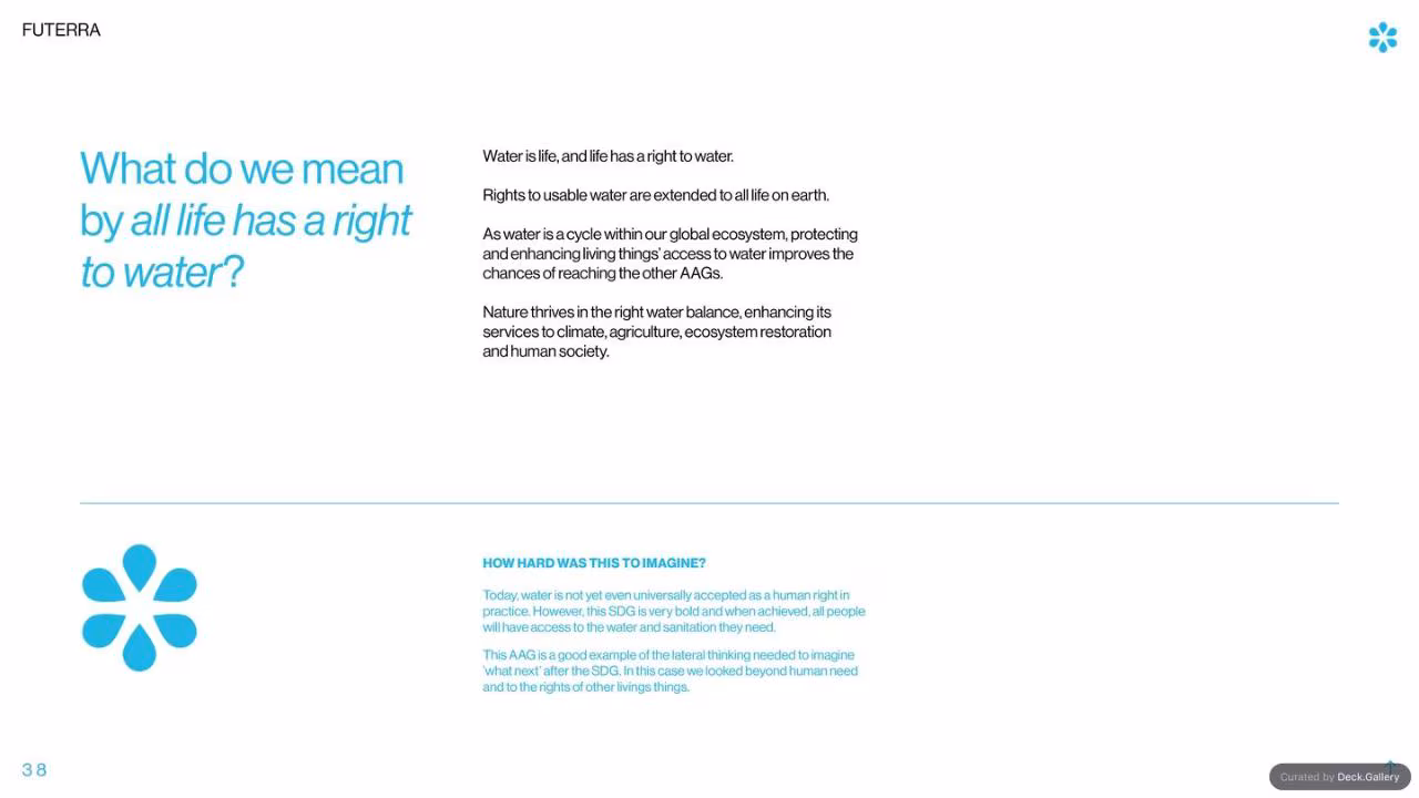 Futerra: The Awesome Anthropocene Goals, slide 38