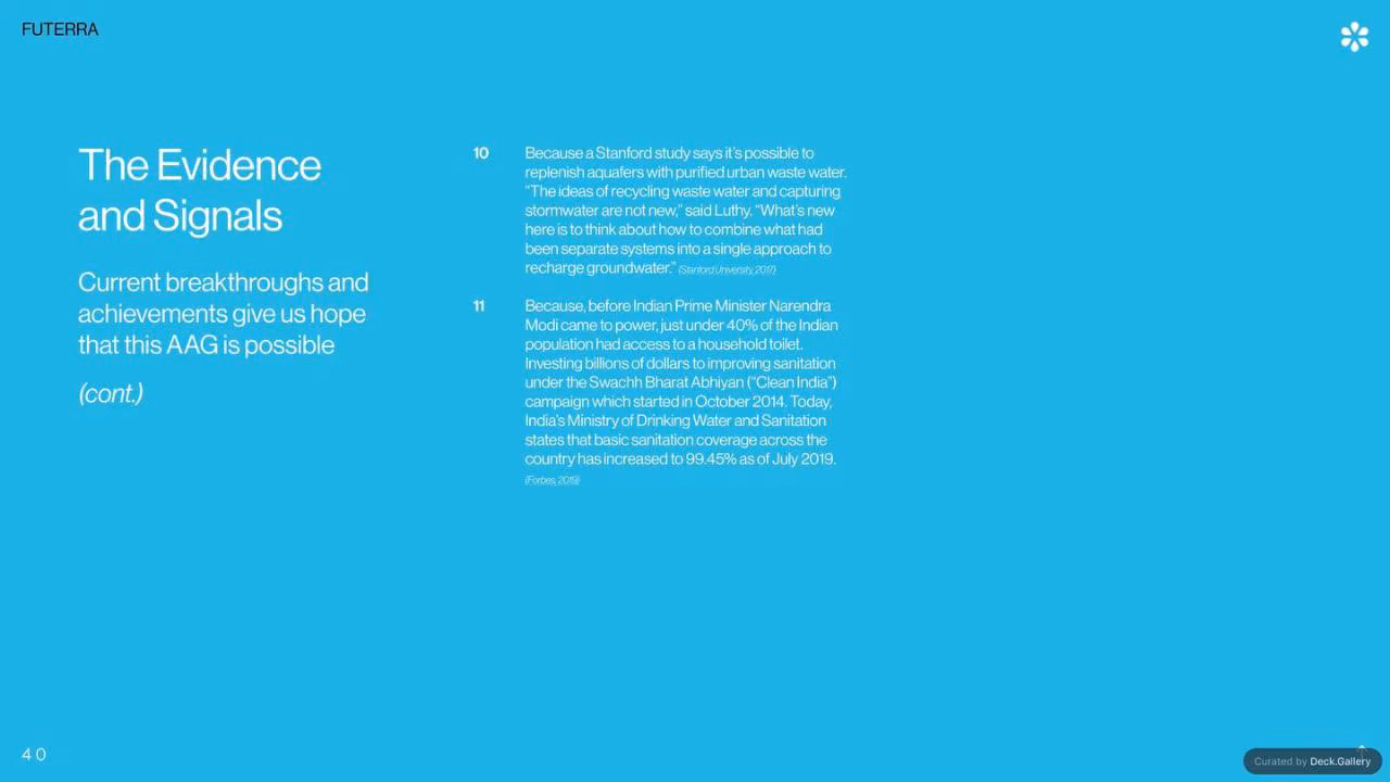 Futerra: The Awesome Anthropocene Goals, slide 40