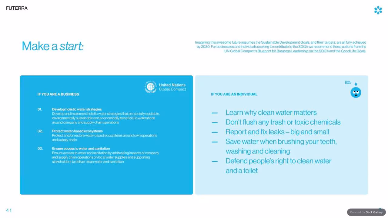 Futerra: The Awesome Anthropocene Goals, slide 41