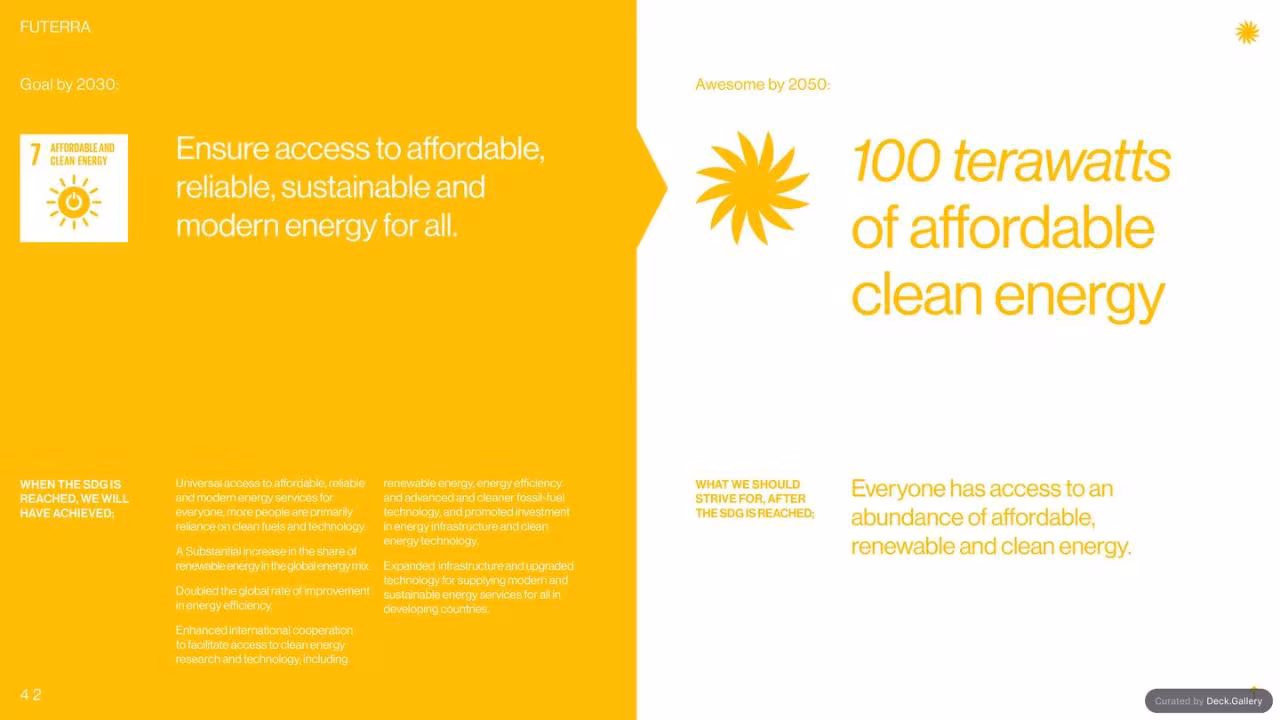 Futerra: The Awesome Anthropocene Goals, slide 42