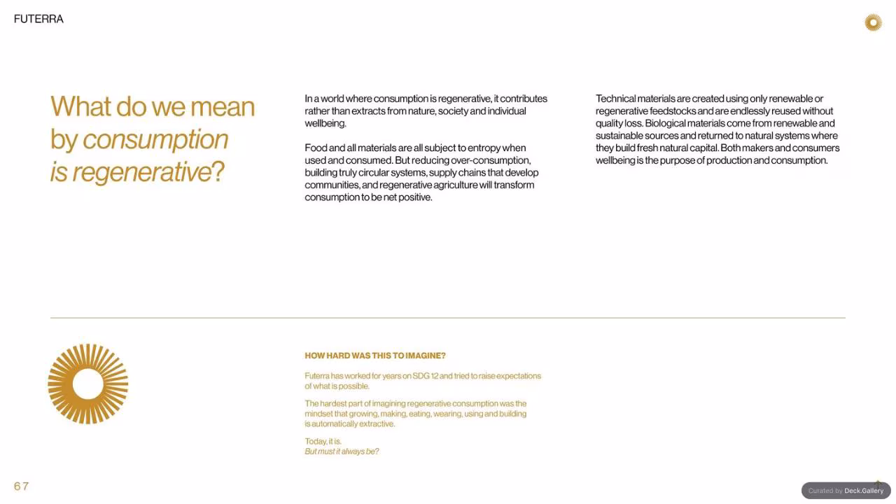 Futerra: The Awesome Anthropocene Goals, slide 67
